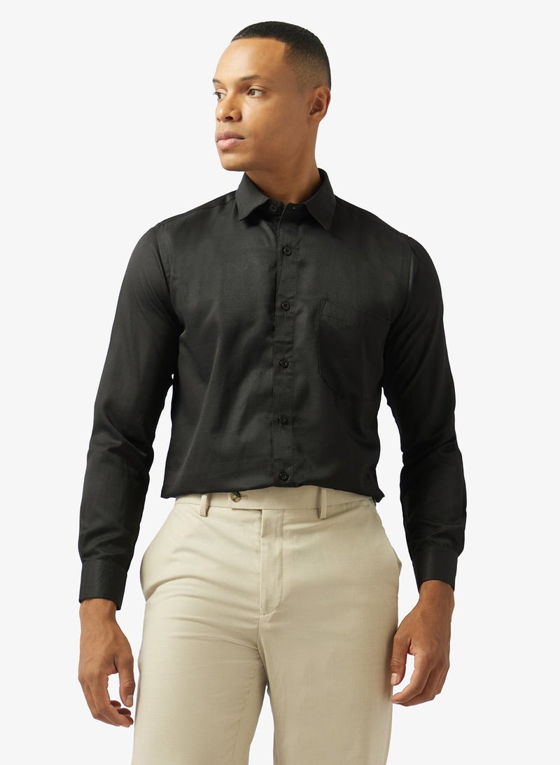Style Studio Mens Dark Colour Fomal Shirts - Image 1