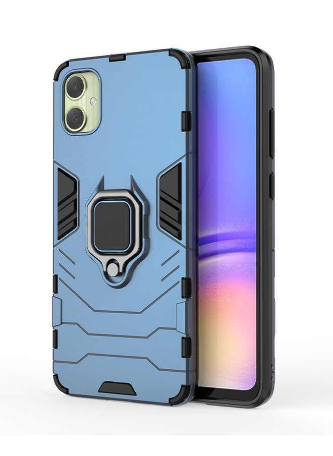 Samsung Galaxy A05 4g Case Cover with Ring Kickstand Stand Back Protective Hybrid Heavy Duty Armor Dual Layer Shockproof Anti-Scratch Back Cover Protector Comfortable Touch Phone Accessory