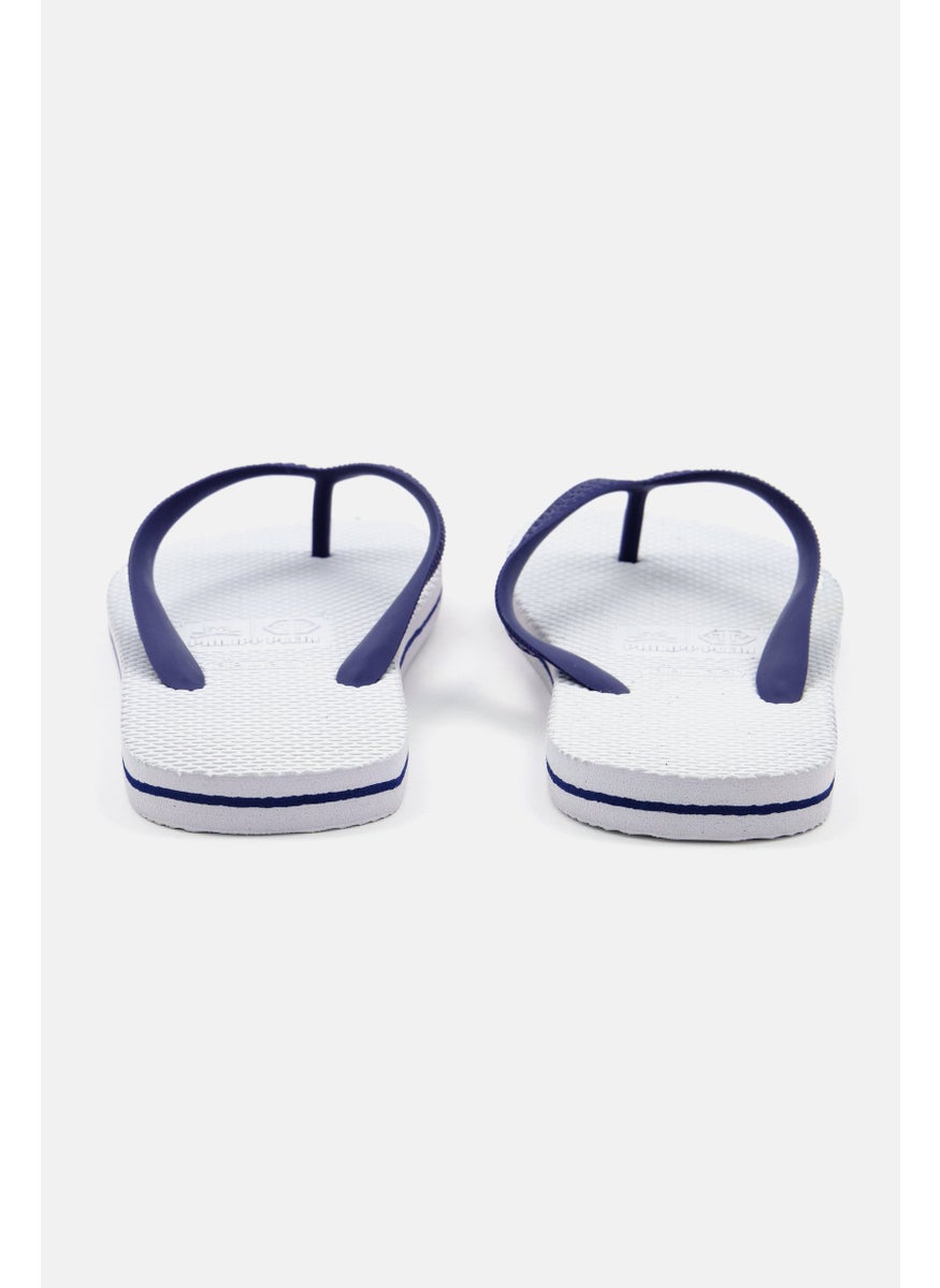 PHILIPP PLEIN Men Flip Flop Slip On Slippers, White  - Image 2
