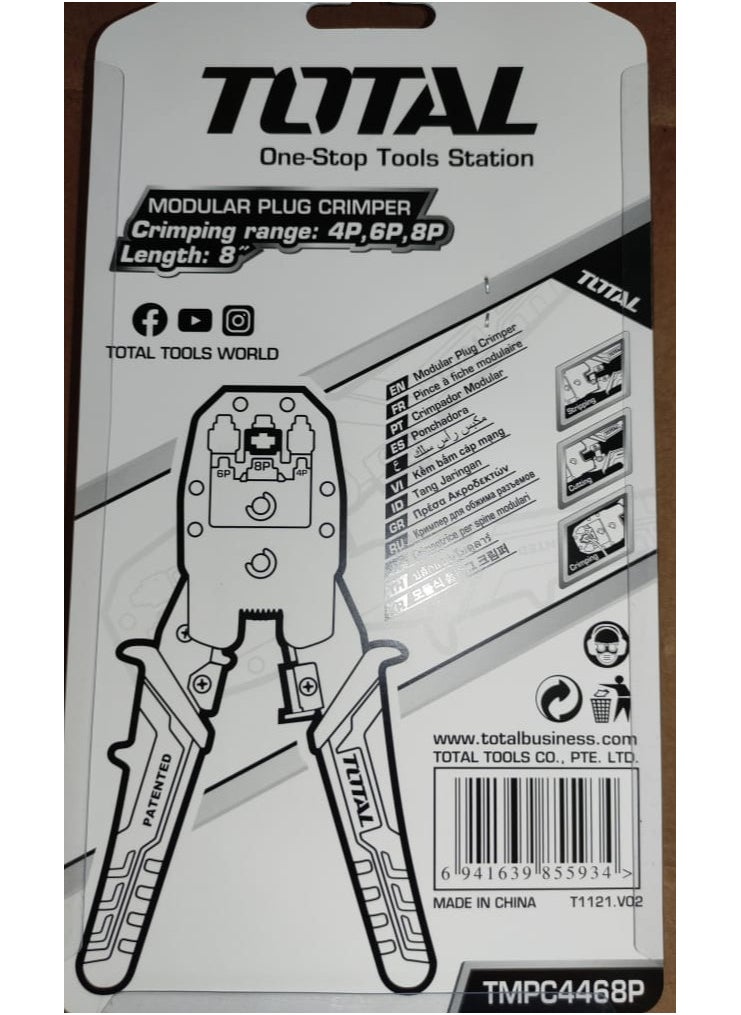 TOTAL Crimping tool For Internet wire and Telephone Wire  - Image 3