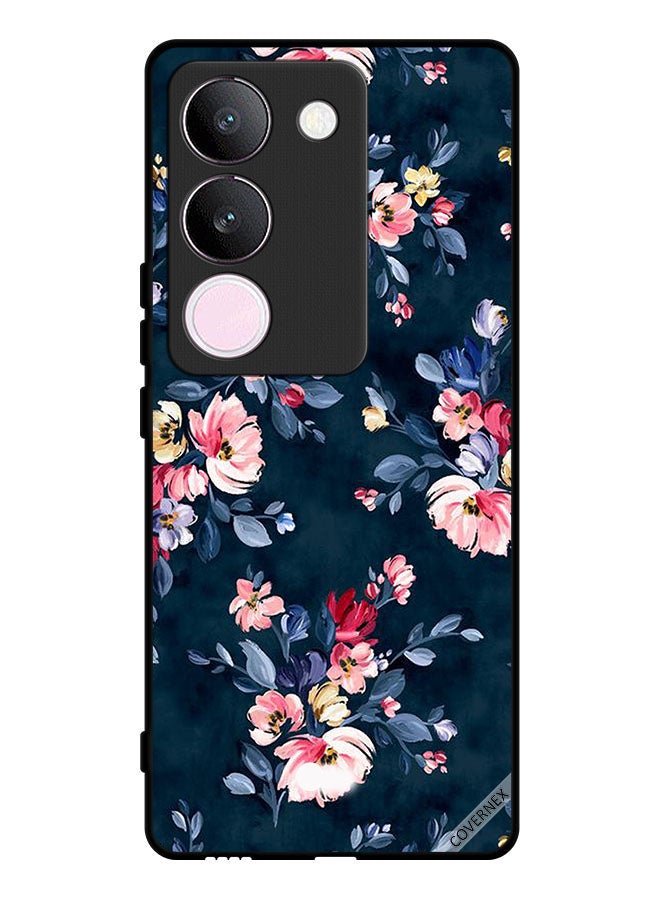 Covernex Protective Case Cover For vivo S17 Hand Painted Flowers - Image 1