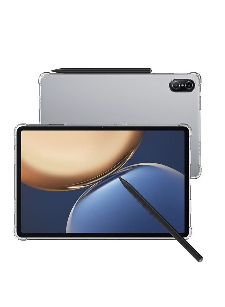 general Transparent Case Compatible Honor Pad V7Pro 11-inch Tablet, Quad Corner Airbag Drop Resistant Shock Resistant Transparent Case, Soft TPU Shockproof Protective Case - Image 2