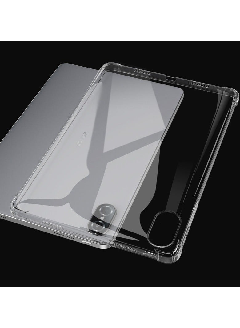 general Transparent Case Compatible Honor Pad V7Pro 11-inch Tablet, Quad Corner Airbag Drop Resistant Shock Resistant Transparent Case, Soft TPU Shockproof Protective Case - Image 4