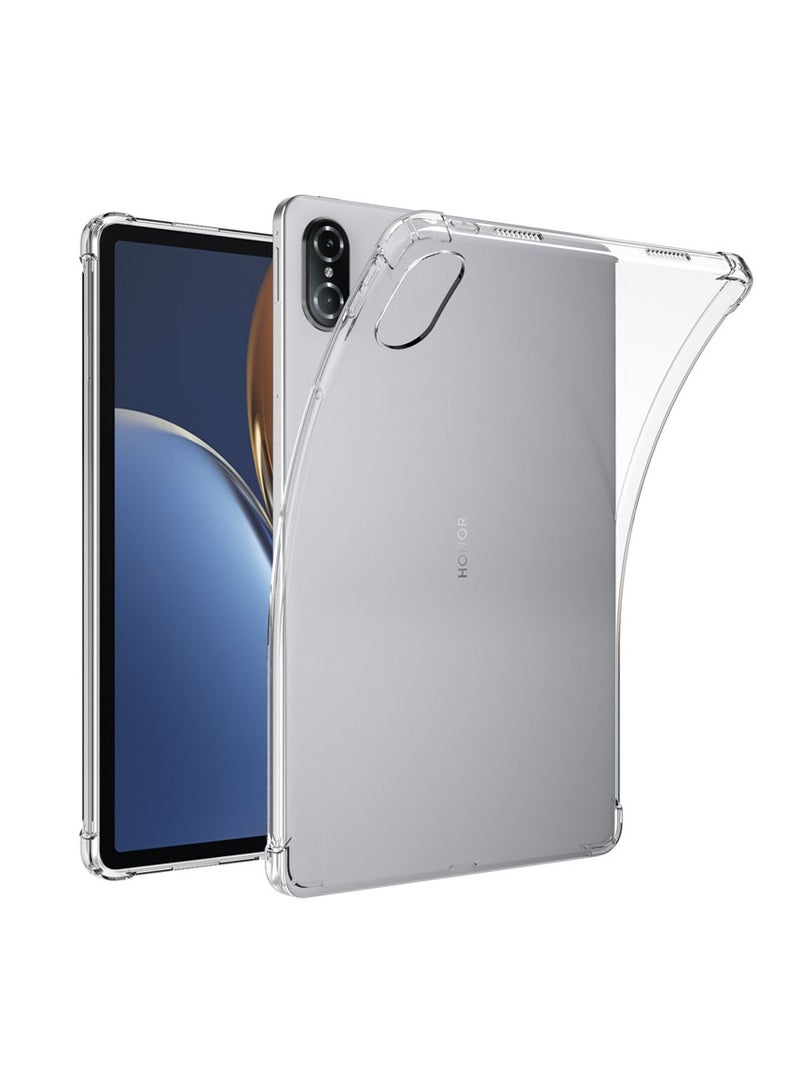 general Transparent Case Compatible Honor Pad V7Pro 11-inch Tablet, Quad Corner Airbag Drop Resistant Shock Resistant Transparent Case, Soft TPU Shockproof Protective Case - Image 1