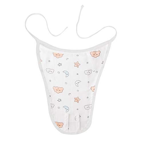 A Toddler Thing - 100% Organic Cotton Muslin Nappy | Multicolor | Size - Newborns | Pack of 5 | Washable Reusable Nappies | U Shape Lace Langot | Cloth Diapers for Babies | Baby Essential Clothes - Image 2