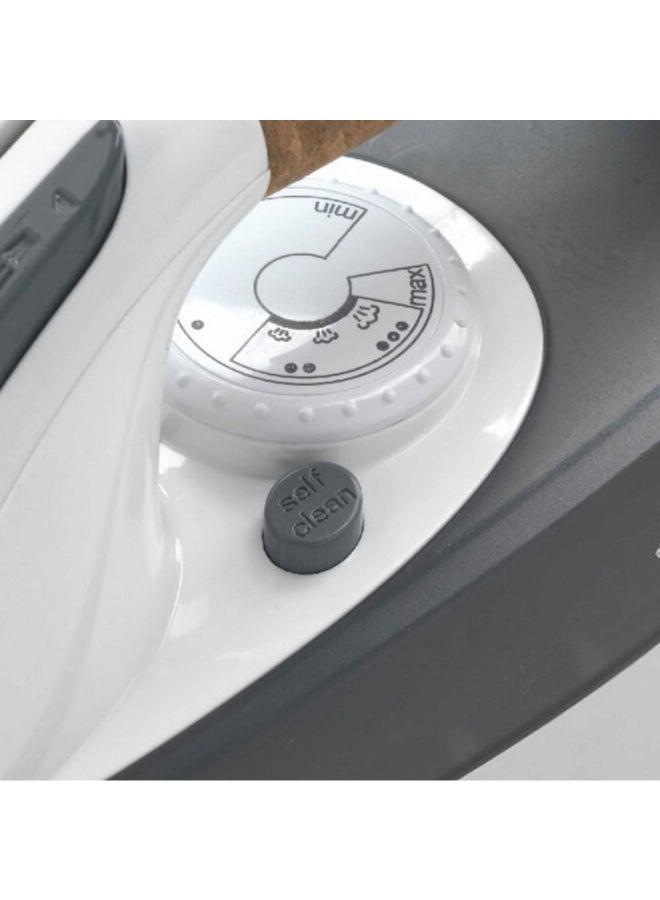 أريتي 2200W Ultra-Glide Soleplate Steam Iron Grey and White 300ml 00S623200ARAS 300 ml 2200 W 00S623200ARAS Grey and White - Image 5