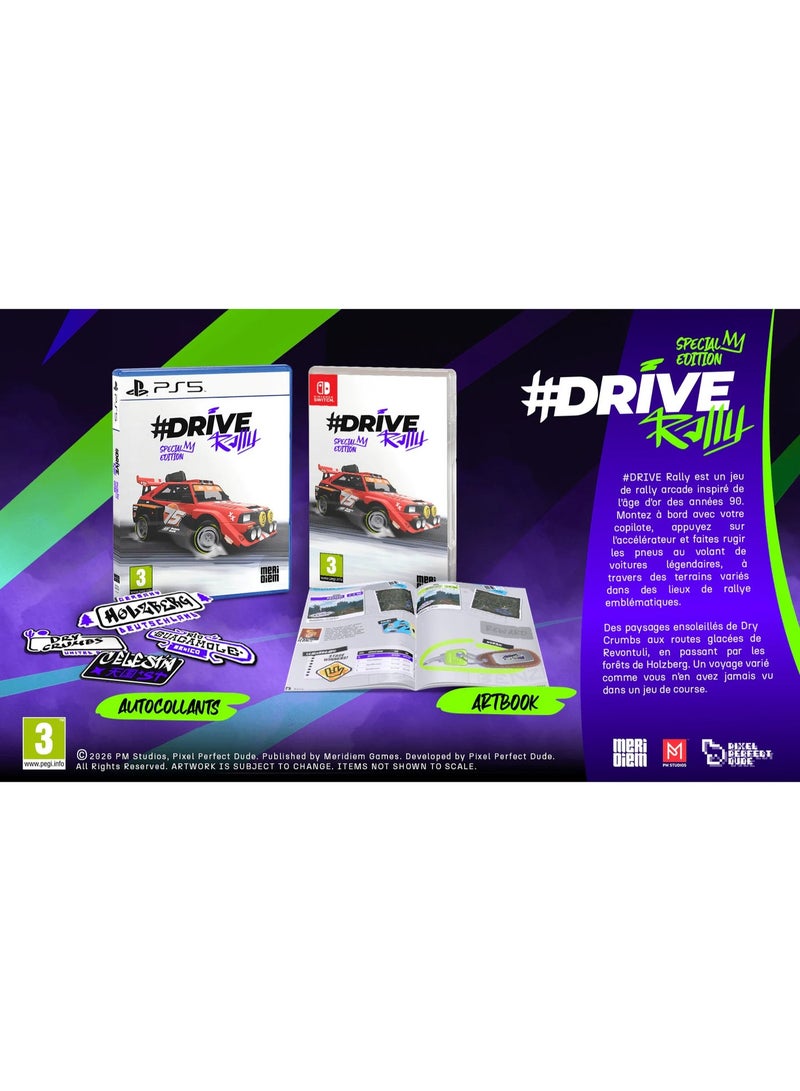 بي أن ستوديوز #DRIVE Rally [Special Edition] - PlayStation 5 (PS5) - playstation_5_ps5 - Image 2