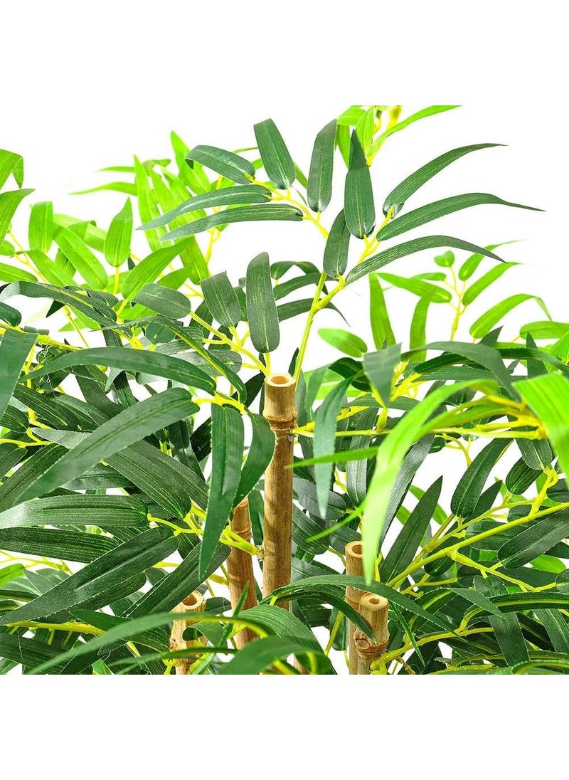 Nettenevime Artificial Bamboo Tree Extra Natural Look Black Potted 6 Branches 150CM - pzsku/Z52ECF89878AA896193D7Z/45/_/1730744951/7806711f-ecf6-4f34-8469-ac42ff321962