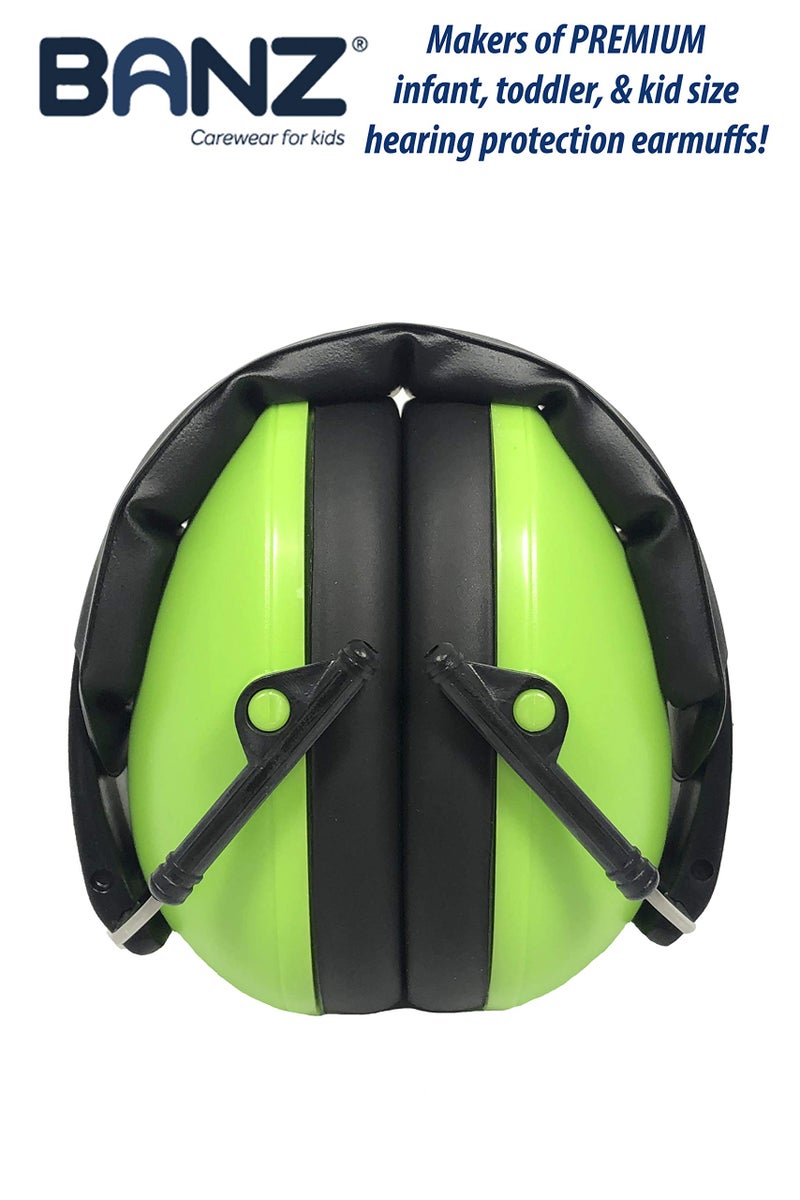 Banz Baby Banz Earmuffs Kids Hearing Protection - Ages 2+ Years - The Best Earmuffs for Kids - Industry Leading Noise Reduction Rating - Soft & Comfortable - Kids Ear Protection - Image 5