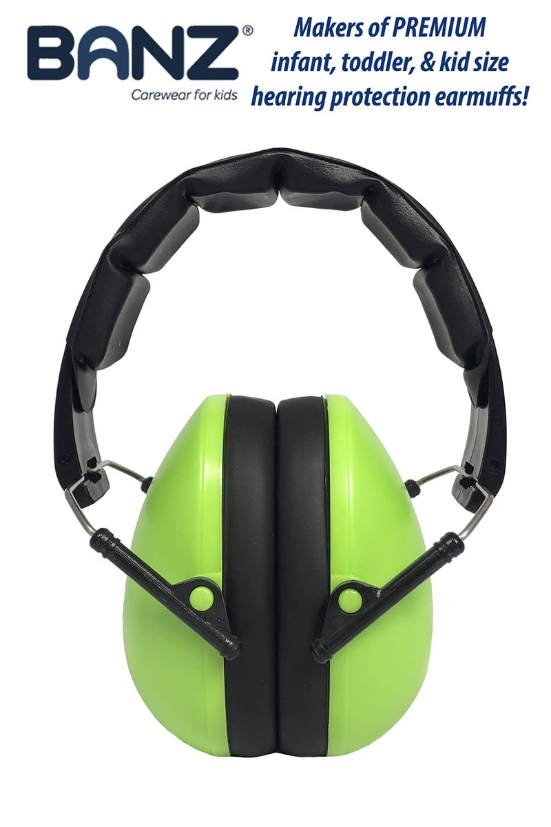 Banz Baby Banz Earmuffs Kids Hearing Protection - Ages 2+ Years - The Best Earmuffs for Kids - Industry Leading Noise Reduction Rating - Soft & Comfortable - Kids Ear Protection - Image 3