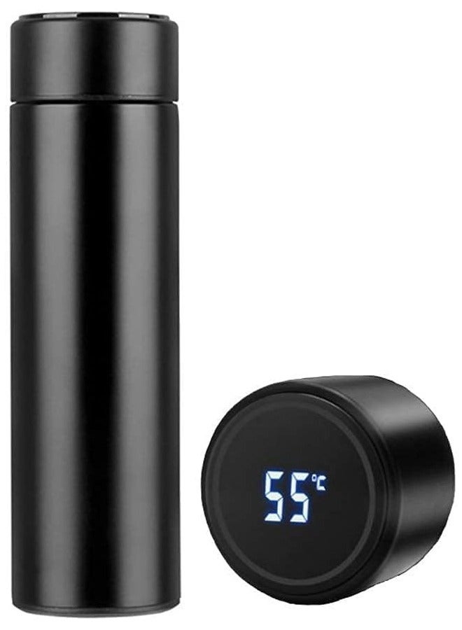 Digital Thermal Mug with Smart Lid and Tea Filter – LED Temperature Display – Sleek Portable Design for Office or Car – Long-Lasting Heat Retention - Image 2