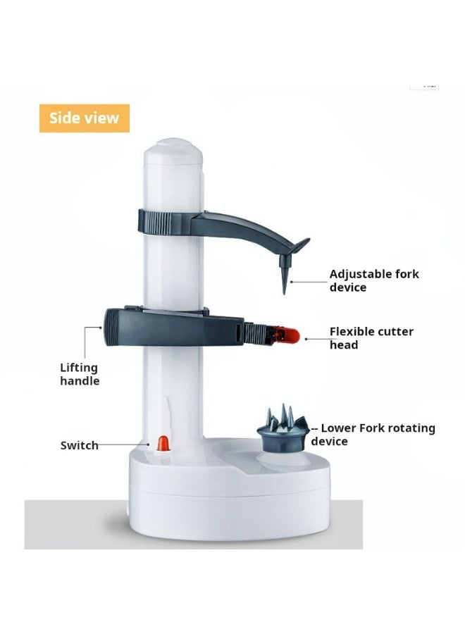 Electric Potato Peelers Automatic Rotating Apple Peeler Potato Peeling Machine Automatic Fruits Vegetables Cutter Kitchen Peeling Tool - Image 4