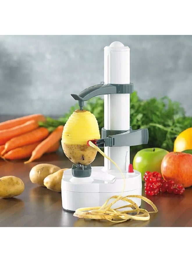 Electric Potato Peelers Automatic Rotating Apple Peeler Potato Peeling Machine Automatic Fruits Vegetables Cutter Kitchen Peeling Tool - Image 3