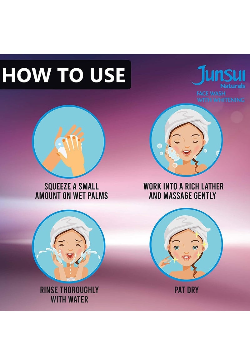 جونسوي غسول وجه مع مبيض 100 غ فحم - Image 4