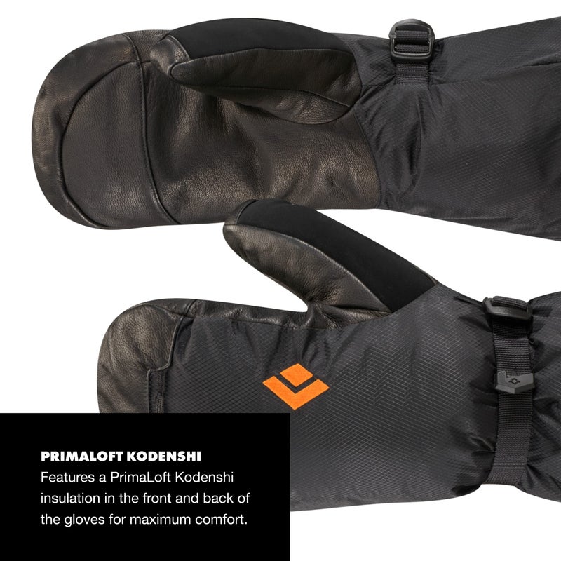 BLACK DIAMOND Equipment Absolute Mitts - Black - Large - Image 3