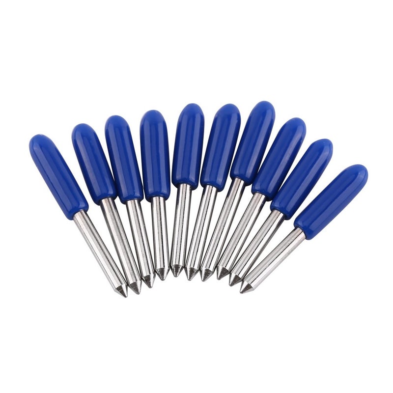 60 Degree Cemented Carbide Blades 10pcs High Hardness Long Service Life Cutting Tool - Image 3