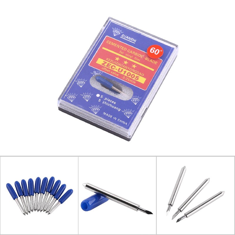 60 Degree Cemented Carbide Blades 10pcs High Hardness Long Service Life Cutting Tool - Image 4
