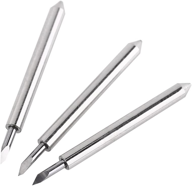 60 Degree Cemented Carbide Blades 10pcs High Hardness Long Service Life Cutting Tool - Image 1