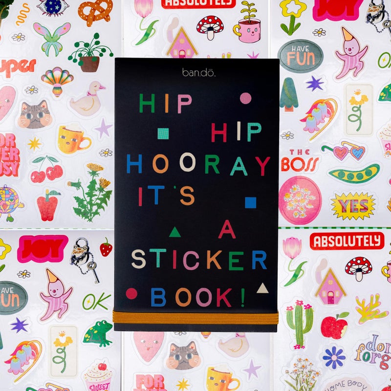ban.do Sticker Book with Over 700 Assorted Stickers and 35 Sheets with Fun/Colorful/Aesthetic Pack for Scrapbooking Planners or Journals, Issue Eleven - Image 1