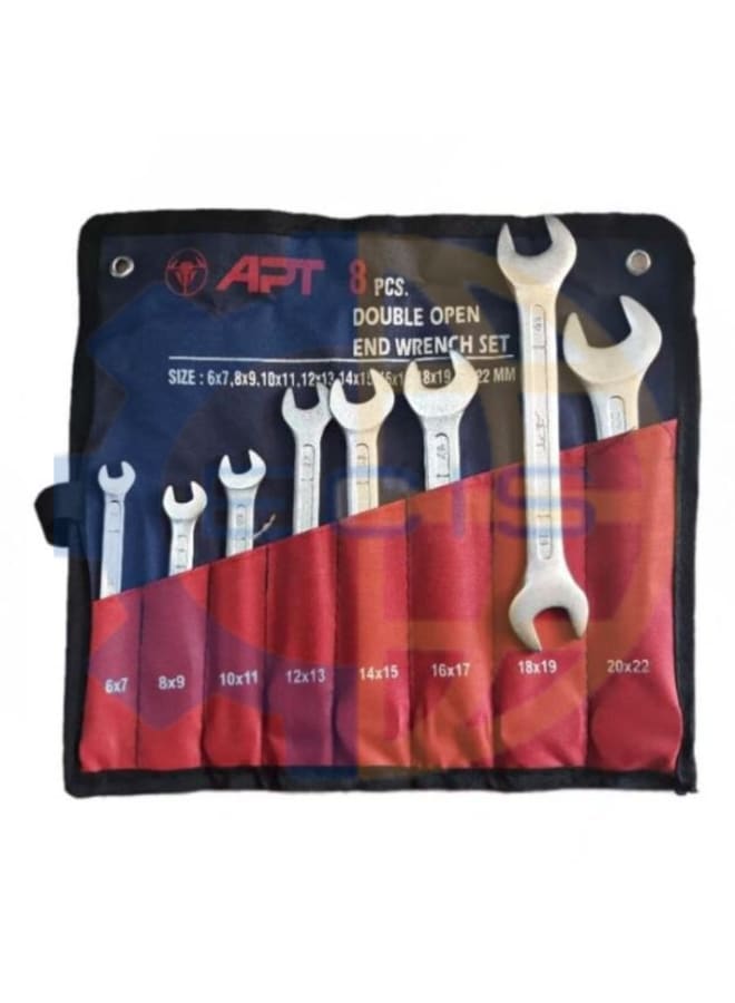 APT 22/6 mm 8-piece socket wrench set in a case