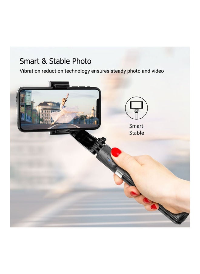 3-In-1 Phone Gimbal Stabilizer Black - Image 4