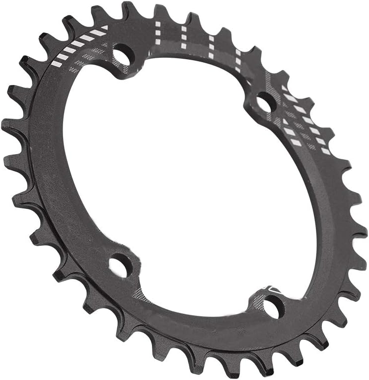woobles Bike Chainring, Single Speed Chain Ring BCD 96MM Narrow Wide Chainring Single Chain Ring 32T 34T 36T 38T - Image 2