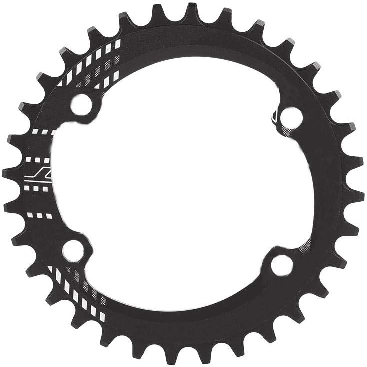 woobles Bike Chainring, Single Speed Chain Ring BCD 96MM Narrow Wide Chainring Single Chain Ring 32T 34T 36T 38T - Image 1