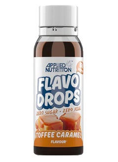 Flavo Drops, Added to Drinks and Foods - Toffee Caramel - (38 ML)
