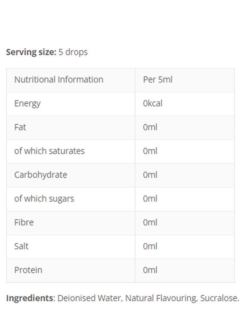 Applied Nutrition - Flavo Drops, Added to Drinks and Foods - Toffee Caramel - (38 ML) - Image 1