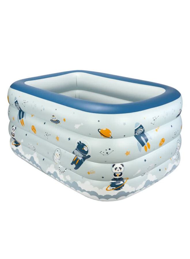 Kingpou Inflatable Children's Swimming Pool, Baby Pool For Home Outdoor Use, Inflatable Water Pool For Kids K6006-4