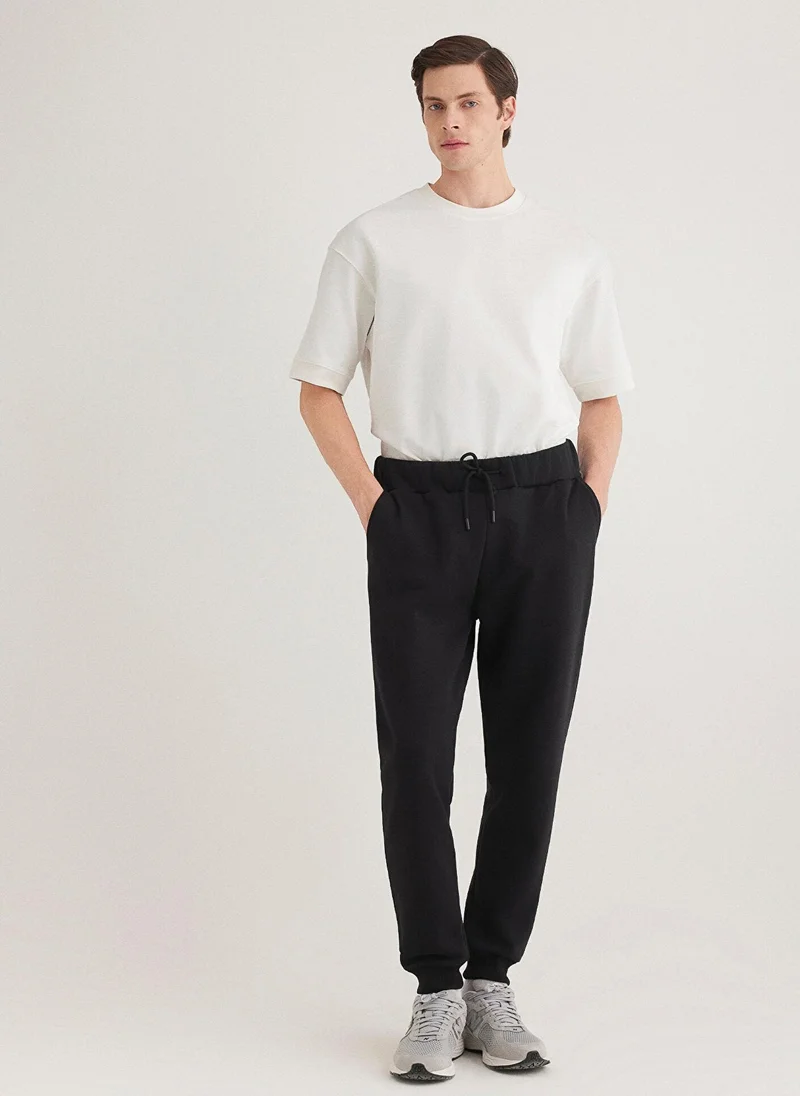 مافي Black Sweatpant