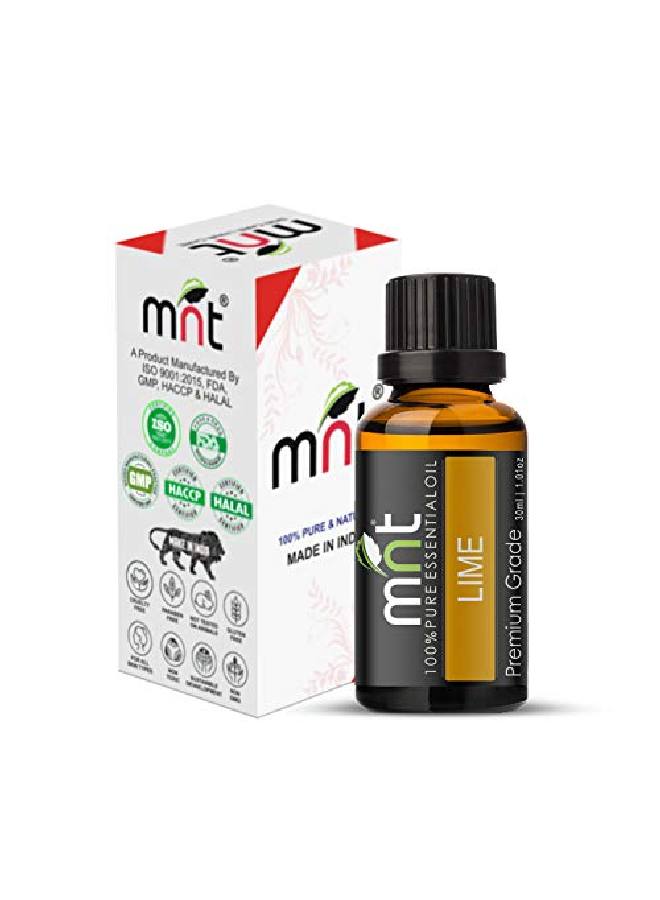 MNT Lime Essential Oil 100% Pure & l Therapeutic Grade Oil for Healthy Skin Hair Body Face and Aromatherapy (30ML) - Image 3