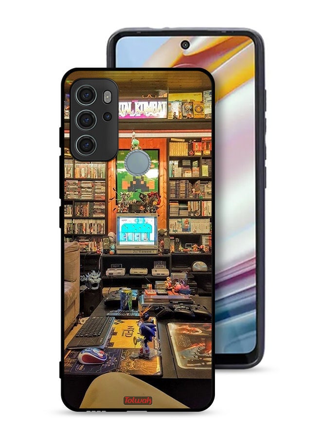 Tolwak Motorola Moto G60S Protective Case Cover Gamer Zone - Image 1