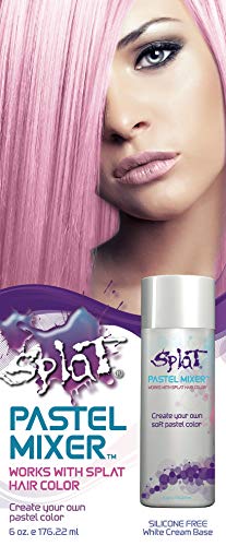 Splat | Pastel Mixer Kit | White Cream Base 6 oz. | Semi-Permanent Hair Dye | Vegan and Cruelty-Free - Image 1