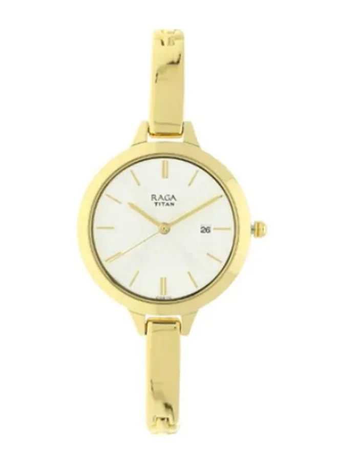 تيتان Titan Raga Viva Champange Dial Analog Watch for Women