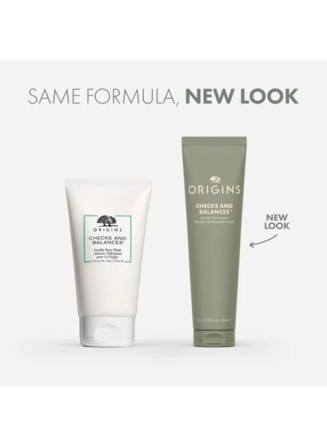 Origins Checks and Balances Frothy Face Wash Gently Cleanser 50ml - Image 3