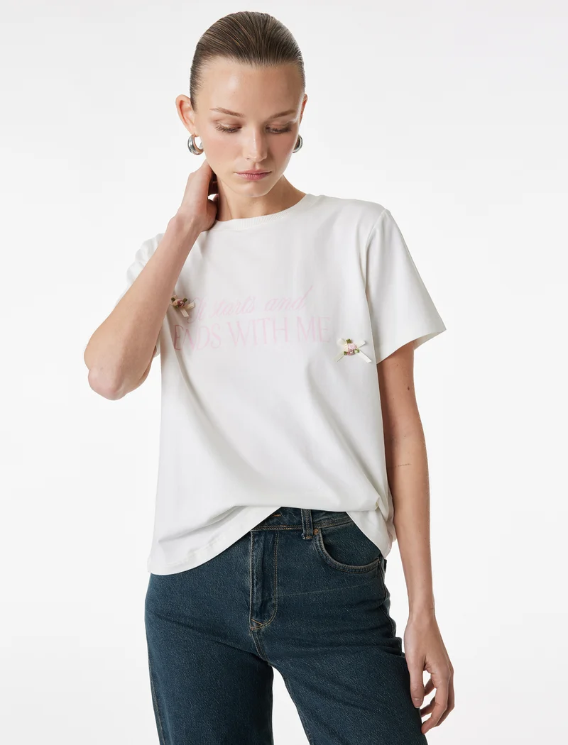 كوتون Printed T-Shirt