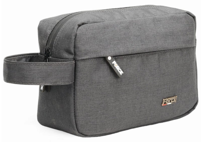 فورس حقيبة يد لوازم ومستلزمات الحمام Force – للجنسين – رمادي داكن - Image 5