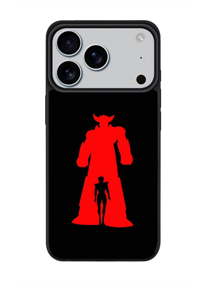 Stylizedd iPhone 17 Pro Case, [Compatible with MagSafe] Slim Magnetic cover Phone Case iPhone 17 Pro -Grendizer (Black) - Image 1
