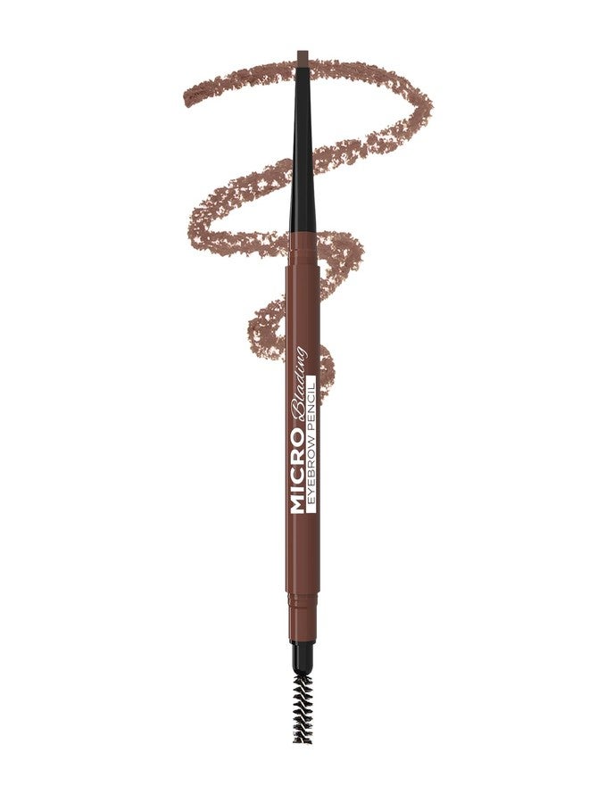 Glam 21 Glam21 Micro Blading Eyebrow Pencil | Brow Pencil With Spoolie | Long-lasting and Natural-looking Results | Define & Blend Brow Pencil | 0.3gm (Brown) - Image 1