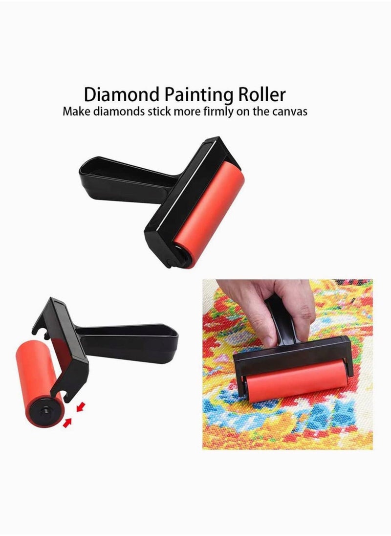 SYOSI Diamond Painting Roller, 5D Diamond Painting Roller with Fixing Tools for Full Drill Painting Kit for Adults and Kids, Pressing Diamond Painting Accessories Tools (2 Pack) - Image 3