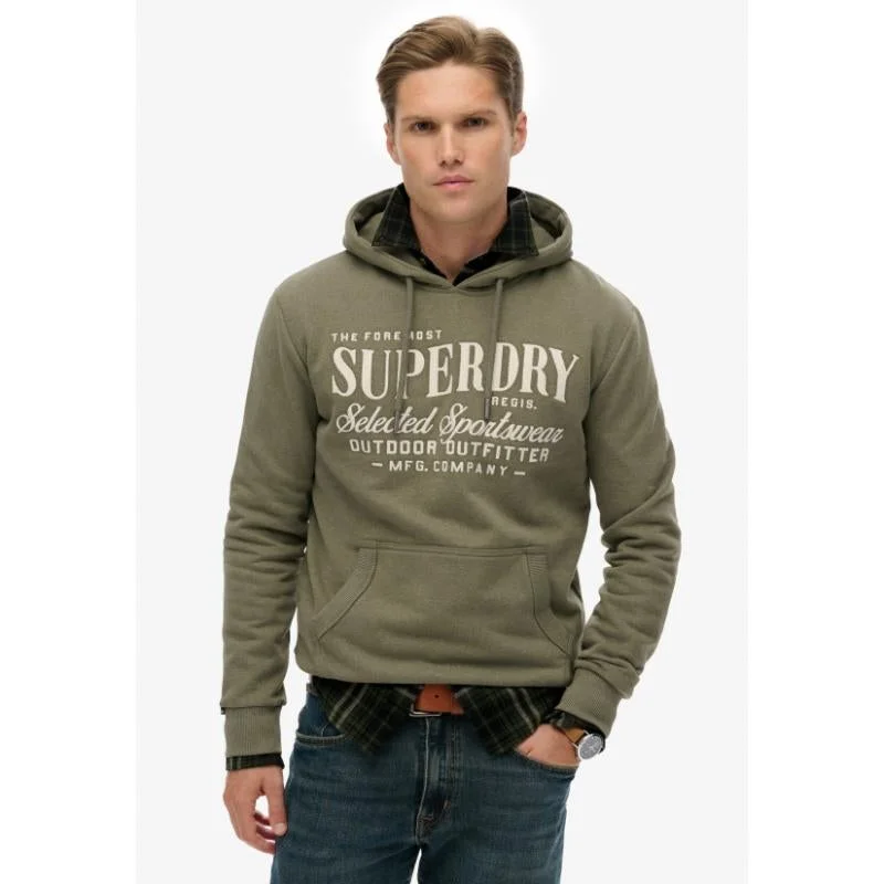 Superdry Outdoor Supply Co Relaxed Hoodie