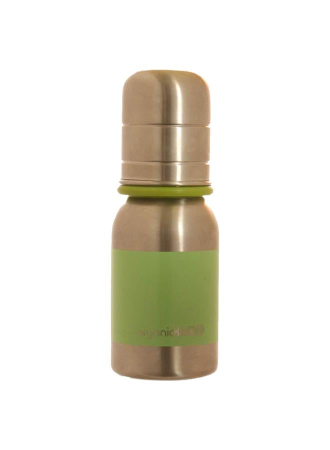 Organic Kidz Baby Feeding Bottle, Stainless Steel 120 ml - Image 2
