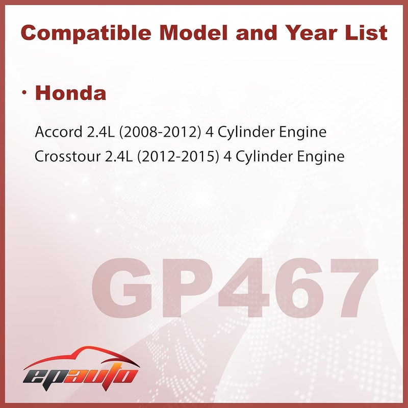 EPAuto Engine Air Filter GP467 (CA10467) for Honda Accord and Crosstour - Image 2