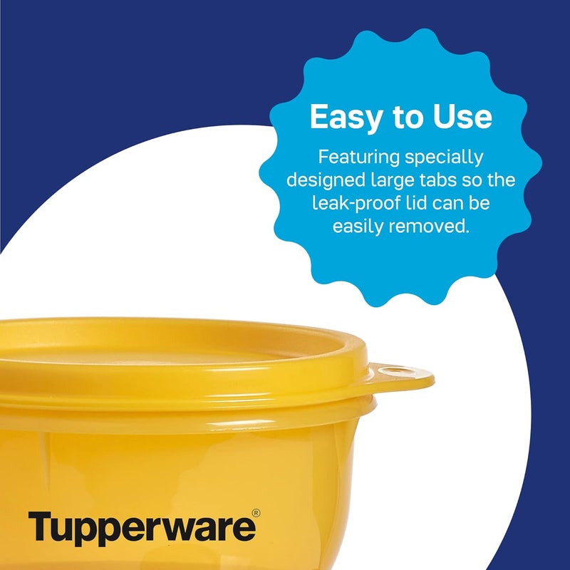 Tupperware أوعية تخزين الطعام المثالية من تابروير للأطفال الصغار  آمنة ضد التسرب  قابلة للغسل في غسالة الصحون  خالية من BPA  تشمل الأغطية - Image 5