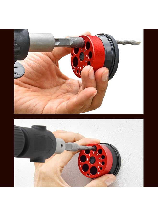 erorex Electric Drill Dust Collector Household Punching Dust Storage Tool Drilling Dust Cover Electric Drill Dust Collector Tool Dust Storage Control Cover For Drilling Works - Image 3