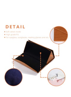Generic Portable PU Eyeglasses Cases, 3PCS Hard Shell, Fall Resistant, Ideal for Sunglasses and Reading Glasses, Perfect for Students, Office Workers and Travelers  - Image 5