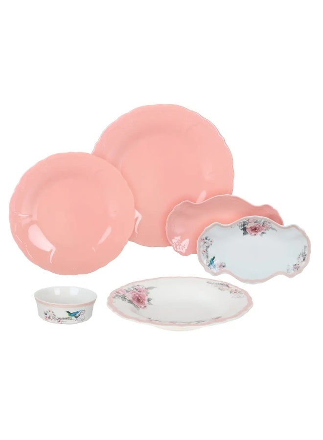 لوتس طقم عشاء بورسلين لوتس دريم، 26 قطعة - Image 1