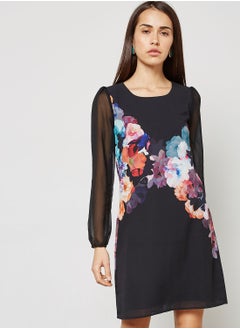 Yumi Floral Printed Dress  - Image 1