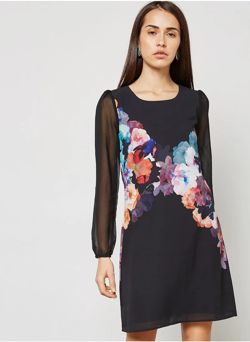 Yumi Floral Printed Dress